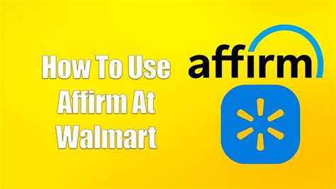 affirm com walmart apply.